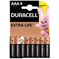 Батарейка DURACELL LR03 MN2400 1x8 шт. (1556353)