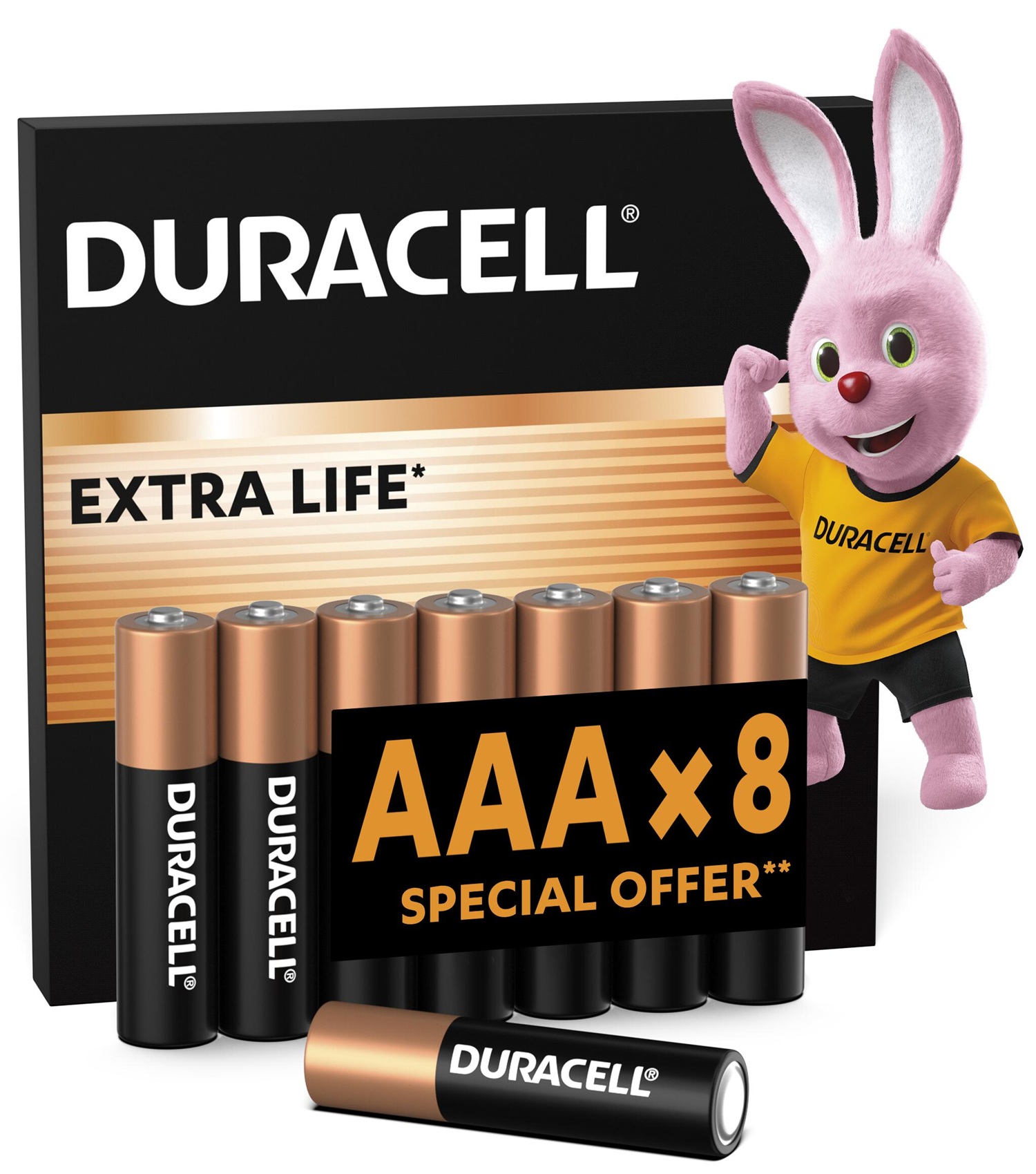 Батарейка DURACELL LR03 MN2400 1x8 шт.