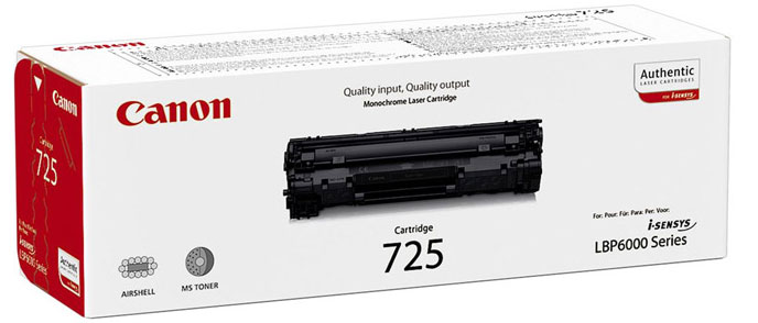 Картридж Canon 725 Black