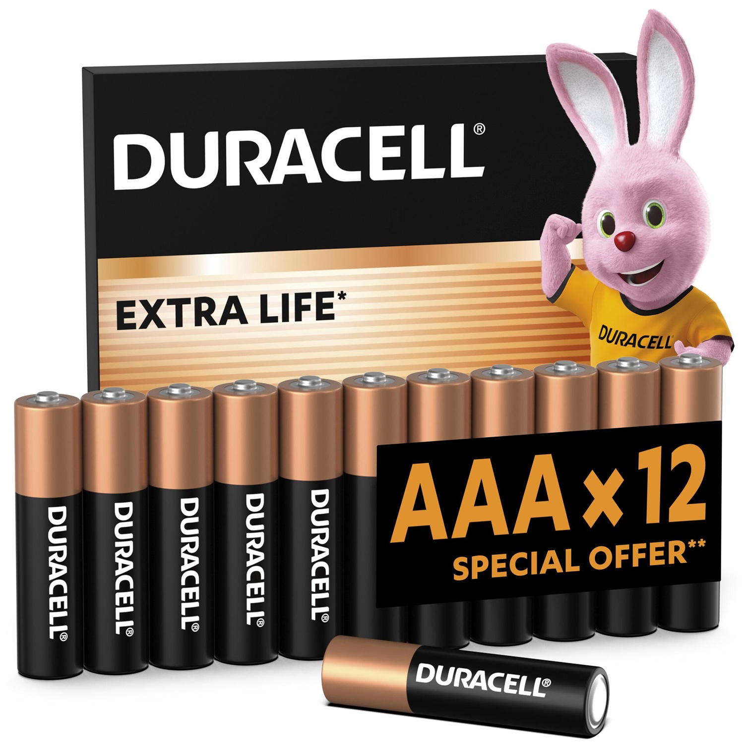Батарейка DURACELL LR03 MN2400 1x12 шт.