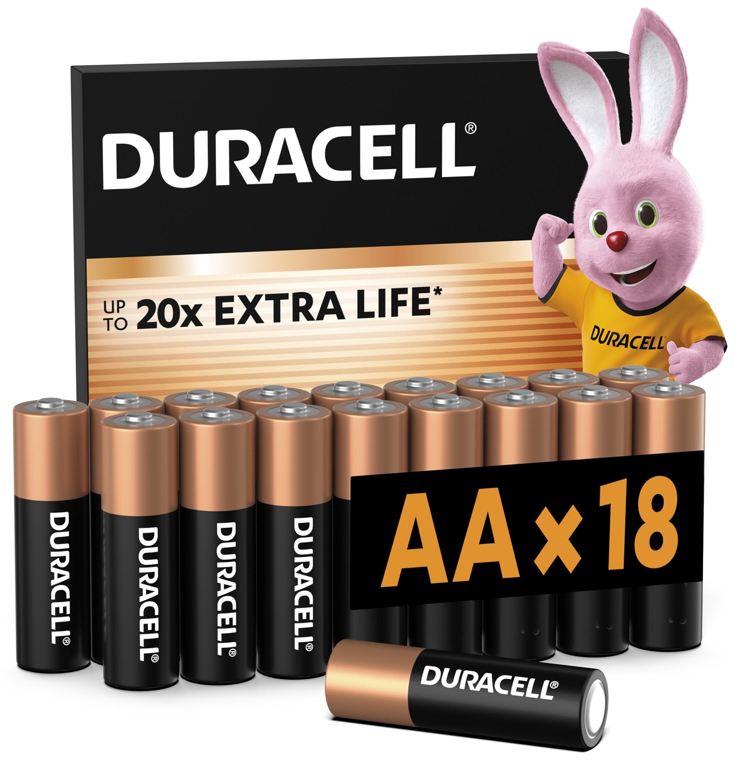 Батарейка DURACELL LR06 MN1500 1х18 шт.