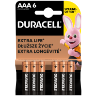 Батарейка DURACELL LR03 MN2400 1х6 шт. (1414768)