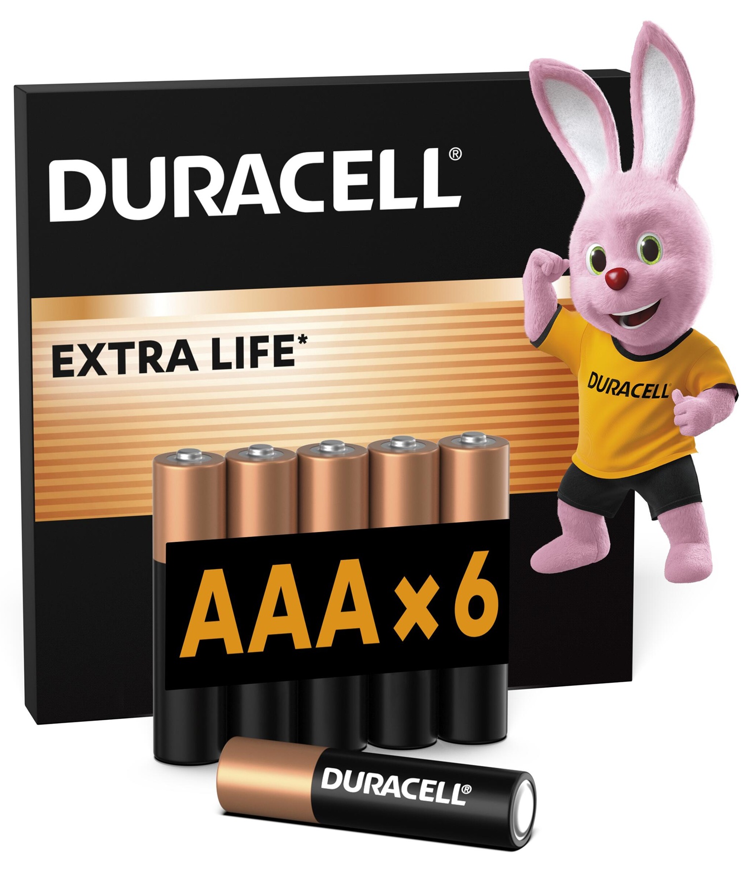 Батарейка DURACELL LR03 MN2400 1х6 шт.