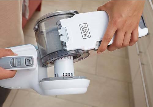 Портативний BLACK&DECKER акум. пилосос PIVOT PV1820L