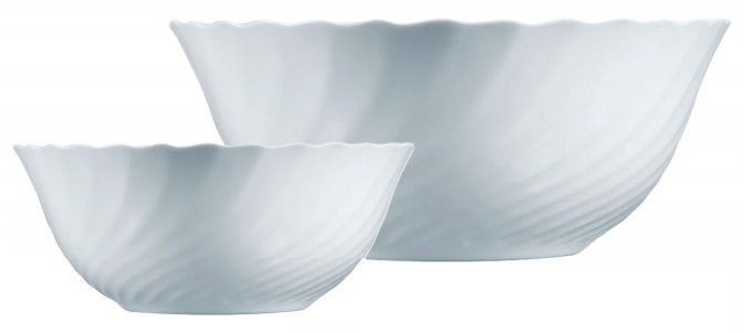 Салатник LUMINARC TRIANON /НАБІР/5 пр.  (4х12 см, 1х24 см) (J3190)