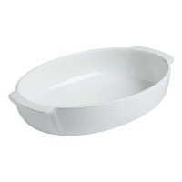 Форма с / к PYREX SIGNATURE 30x20 см / для запікання / овальна / керам / білий (SG30OR1 / 7046) (1556330)