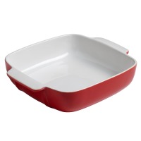 Форма с / к PYREX SIGNATURE 22х22 см / для запікання / квадр / керам / червоний (SG22SR8 / 7146) (1416706)