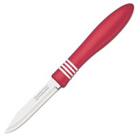Набір ножів Tramontina COR & COR для овощей 2шт 76 мм Red (23461 / 273) (1144183)