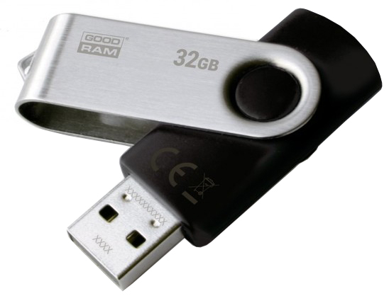 флеш-драйв GOODRAM UTS2 32 GB TWISTER Чорний