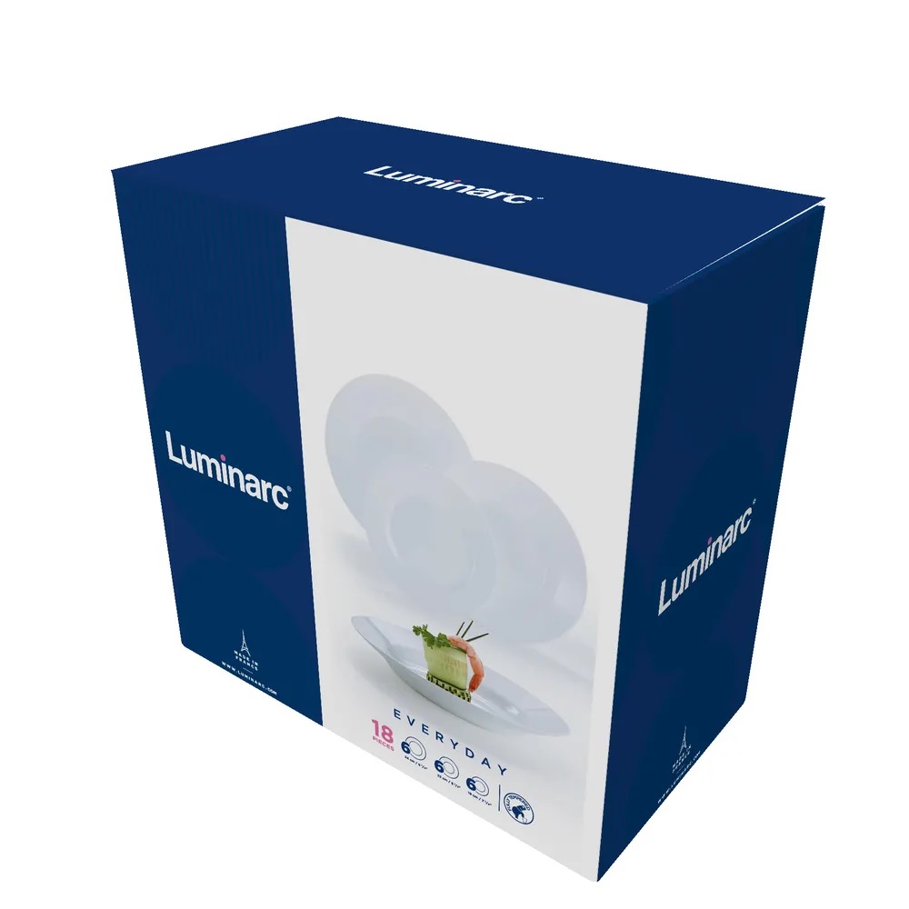 Сервіз LUMINARC EVERYDAY /18 пр. (G0566)