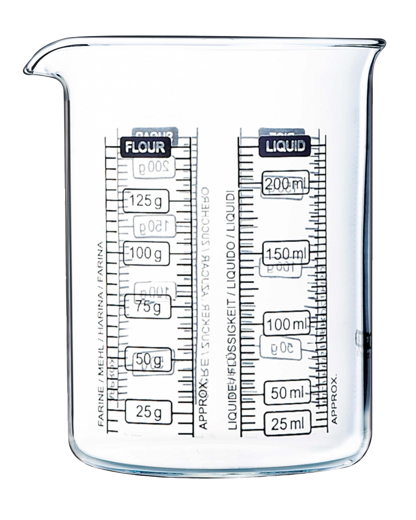Мірний стакан Pyrex Kitchen Lab (0.25 л)