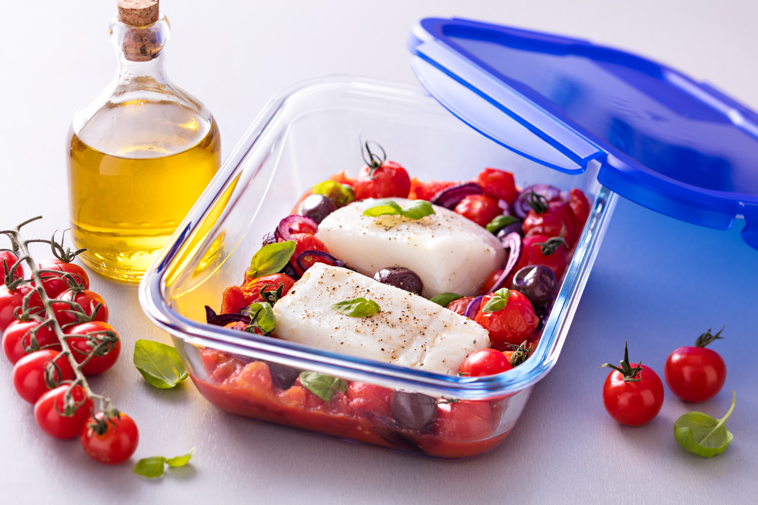 Форма с/к PYREX CK&GO форма д/запік.(гермет.кр.)прямокут30х23х9см (3,3л) (283PG00)