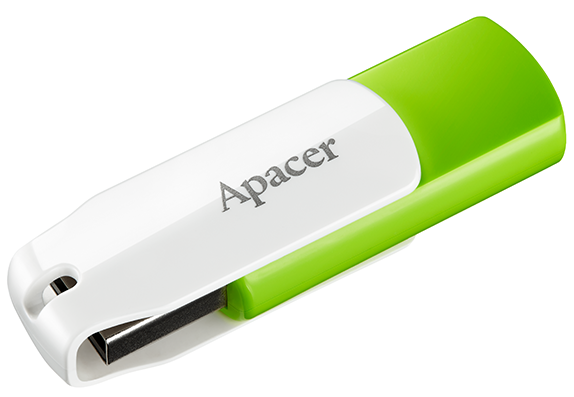 флеш-драйв APACER AH335 32GB Зелений/Білий