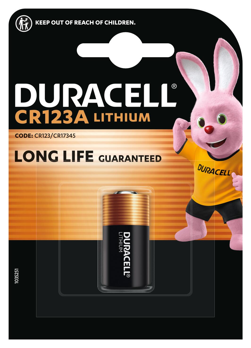 Батарейка DURACELL DL 123 1 шт.
