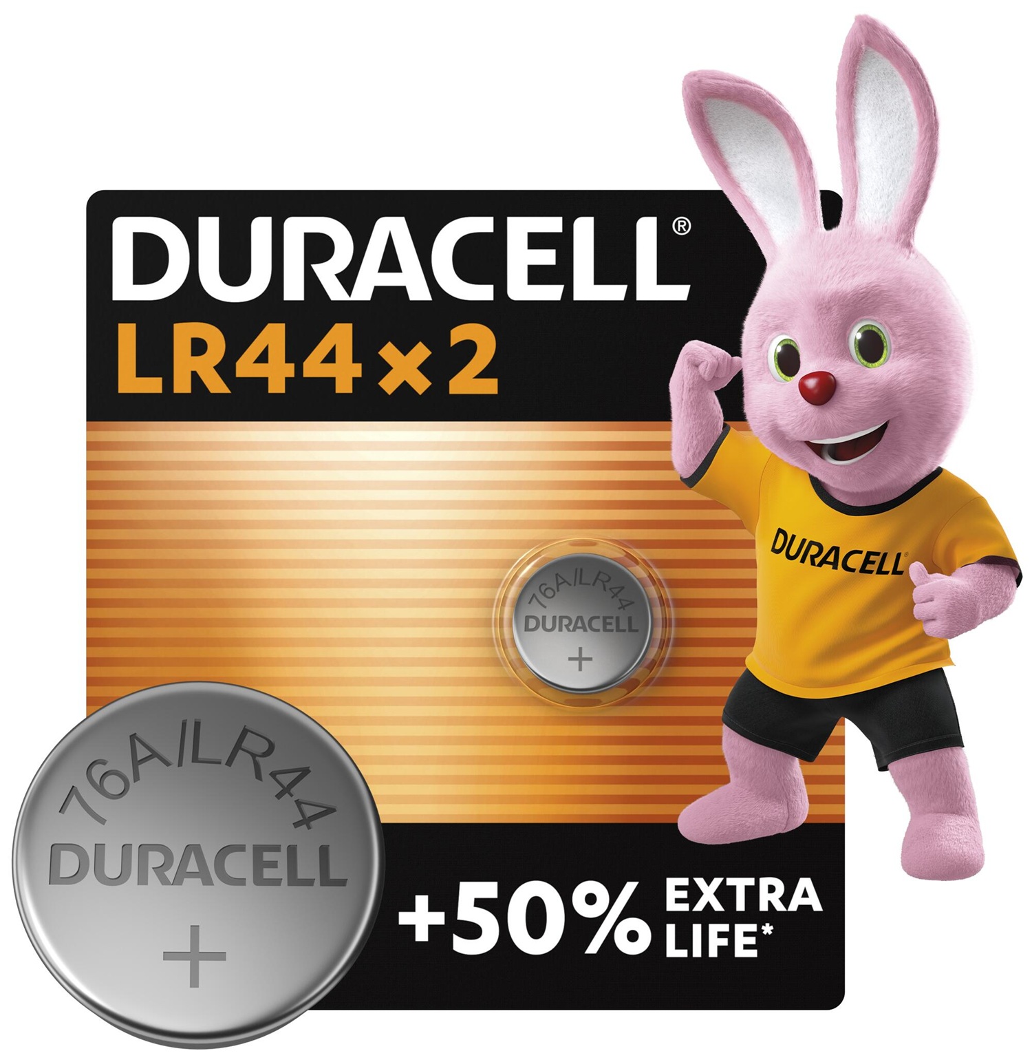 Батарейка DURACELL LR44 / А76 / V13GA / A76 2 шт.
