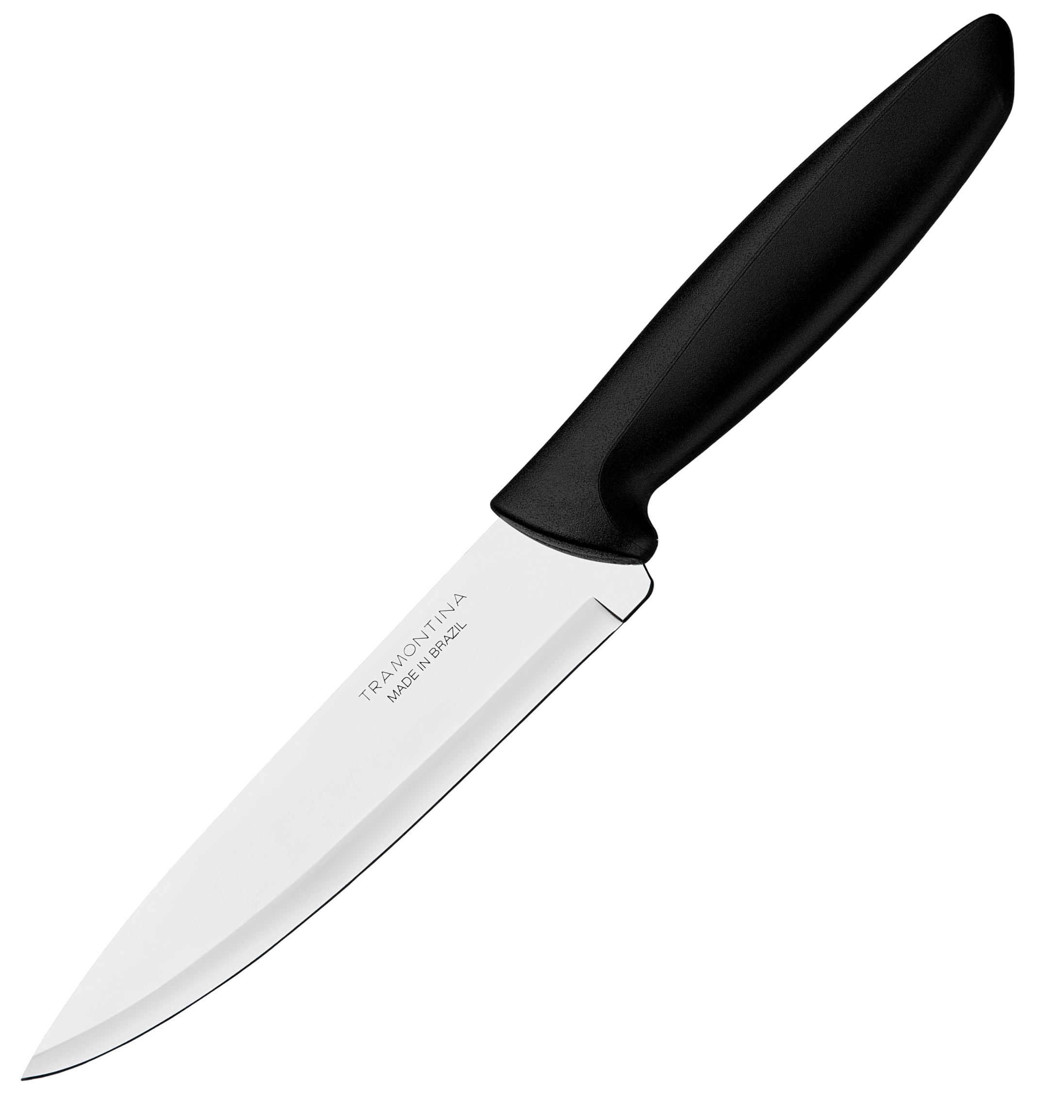 Ніж Chef Tramontina Plenus black, 152 мм