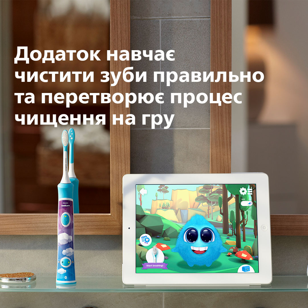 Зубна електрощітка PHILIPS HX6322/04 Kids