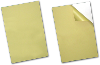 фото книга Self-adhesive PVC sheet, white, 0.5 mm, 26x26
