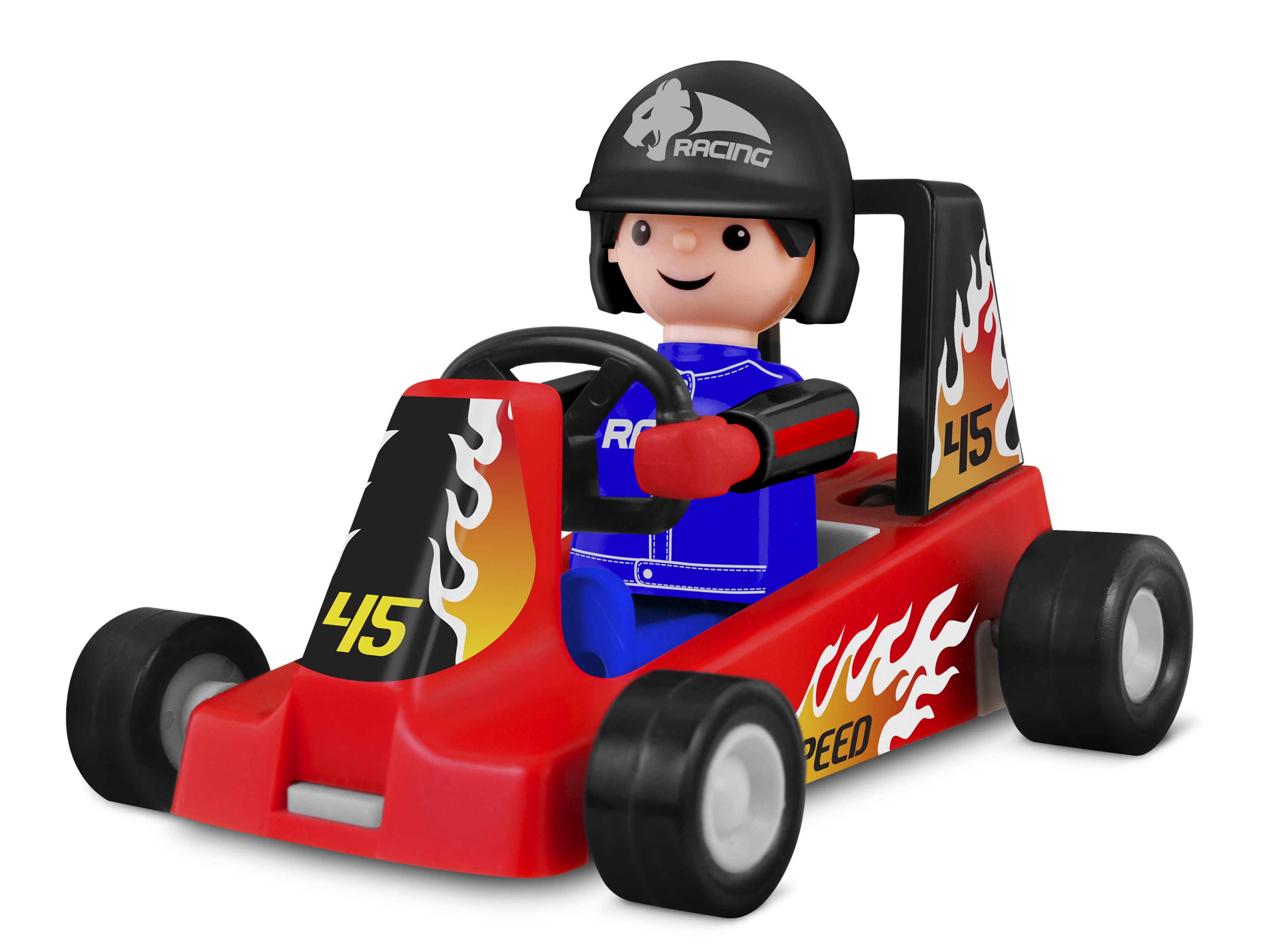 Іграшка IGRACEK Racer with kart red гоночний карт