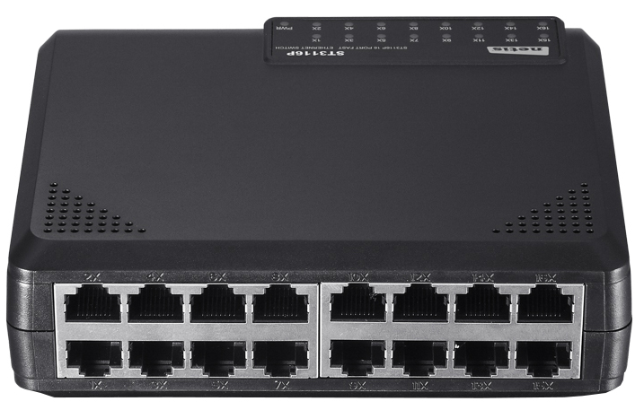 Комутатор Netis ST3116P 16 Ports 10/100Mbps Fast Ethernet Switch