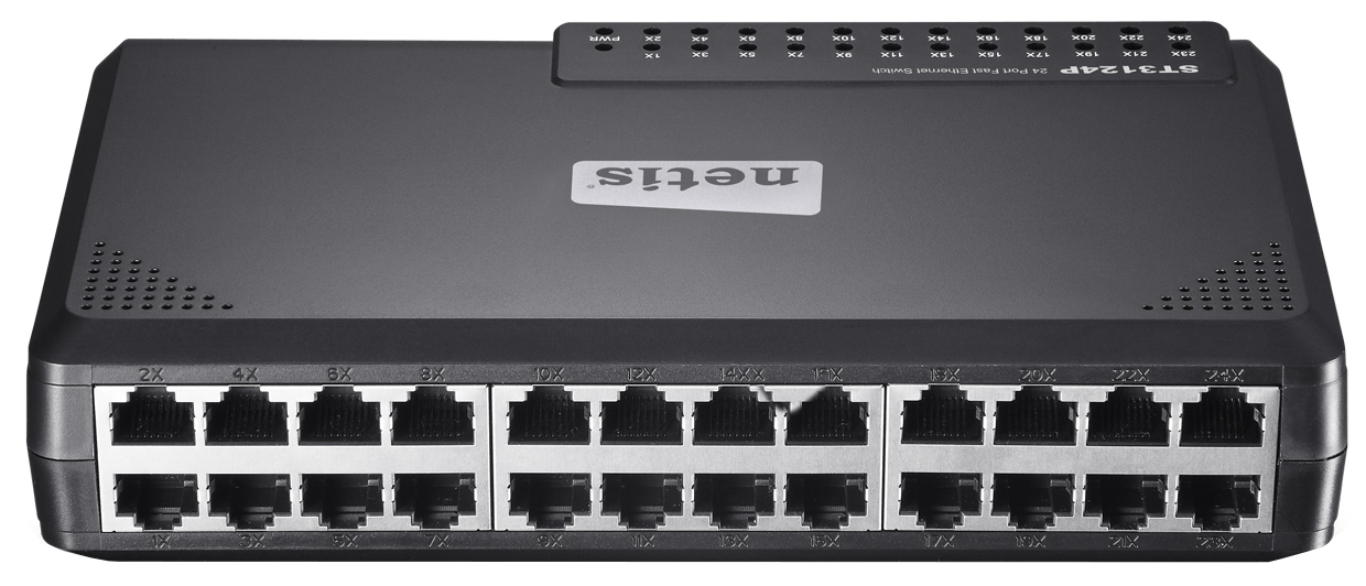 Комутатор Netis NIST3124P 24 Ports 10/100Mbps Fast Ethernet Switch