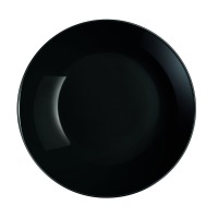 Тарілка LUMINARC DIWALI BLACK / 20 см / суп. (P0787) (1419140)