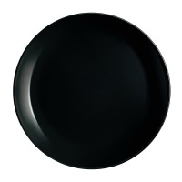 Тарілка LUMINARC DIWALI BLACK / 25 см / обід. (P0867) (1419188)