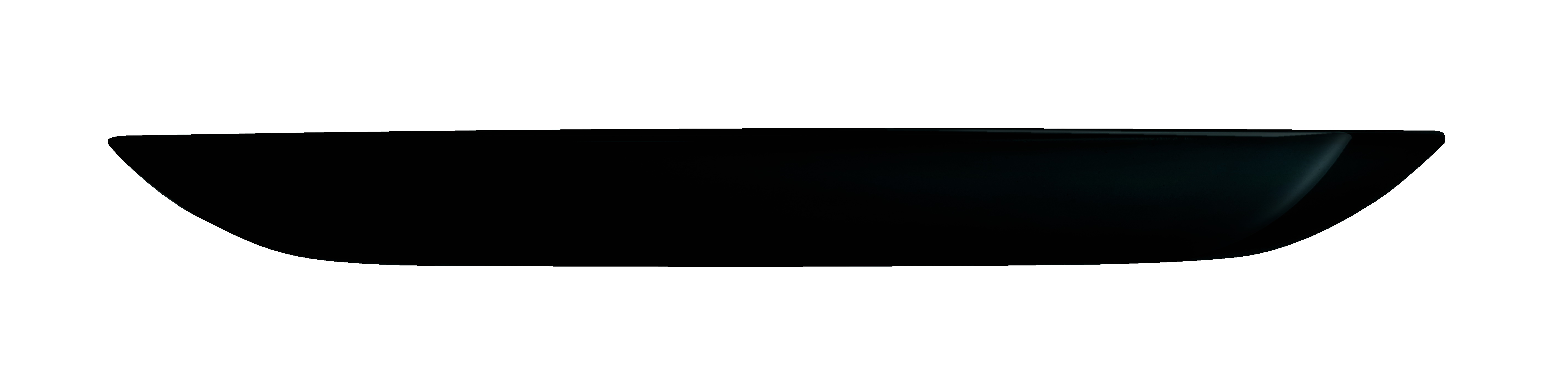 Тарілка LUMINARC DIWALI BLACK /25 см/обід. (P0867)