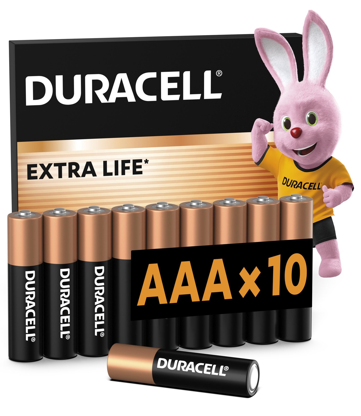 Батарейка DURACELL LR03 MN2400 уп. 1х10 шт.