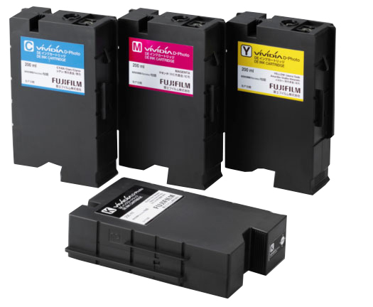 Картриджи для INKJET FUJI DE100 INK CARTRIDGE 200ML БЛАКИТНИЙ