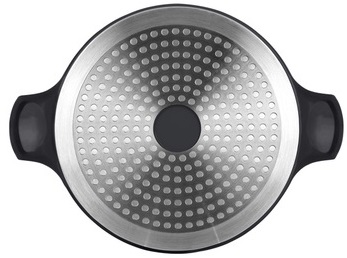 Каструля RINGEL Zitrone Black 24x12 см (4.2л) кришкою (RG-2108-24/1 BL-R)