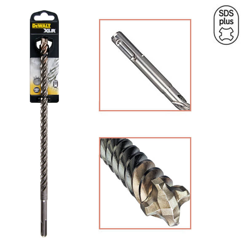 Бур DeWalt DT8932 SDS-Plus, XLR, 4 крайки (10x460x400 мм.)
