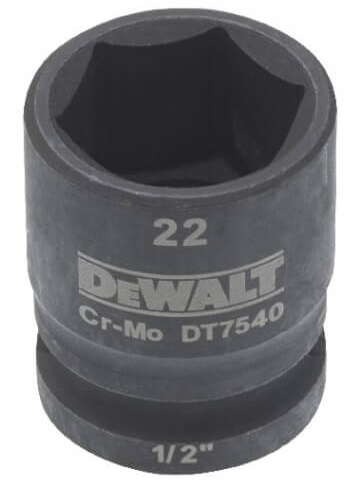 Головка торцева ударна DeWalt 1/2