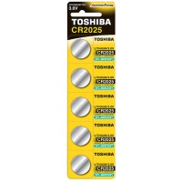 Батарейка TOSHIBA CR2025 BP 1X5 (1414819)