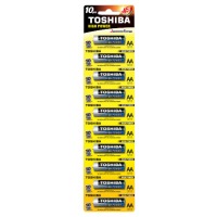 Батарейка TOSHIBA LR6 HP Alkaline BP 1X10 (1465338)