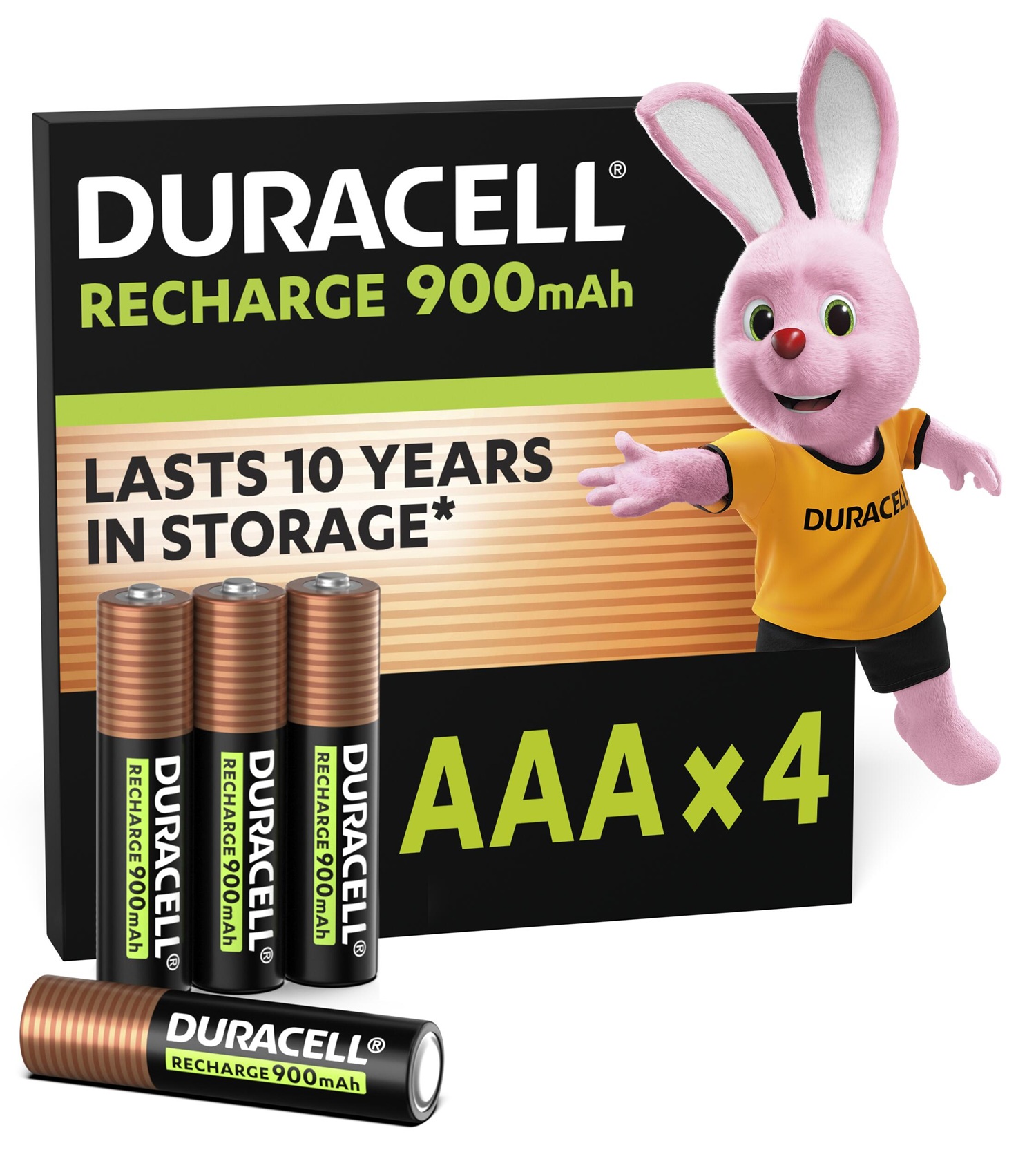 Акумулятор DURACELL HR03 (AAA) 900mAh уп. 4шт.