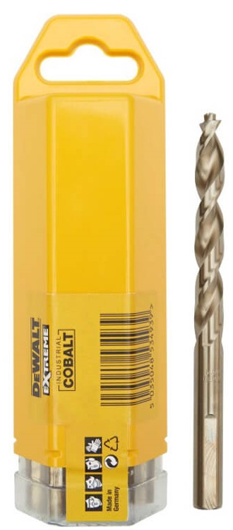 Свердло по металу DeWalt DT4938 d=8мм, L=117мм, 10шт.