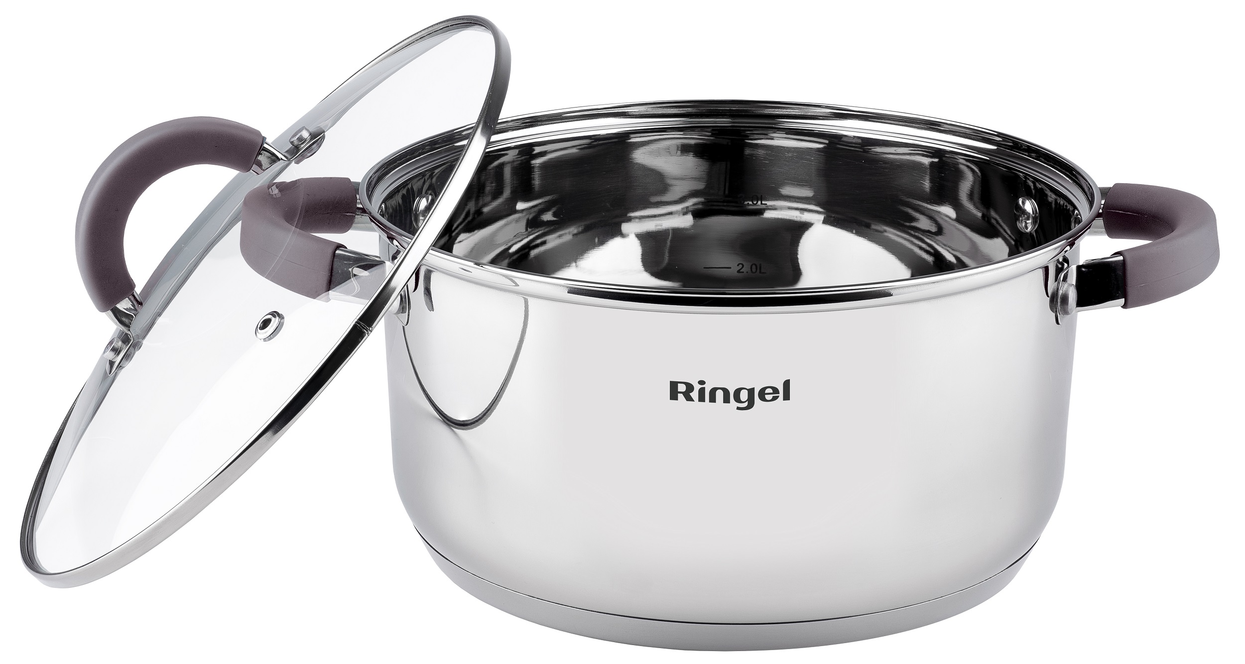 Каструля RINGEL Meyer 24 см (5.5 л) з кришкою (RG-2008-24)