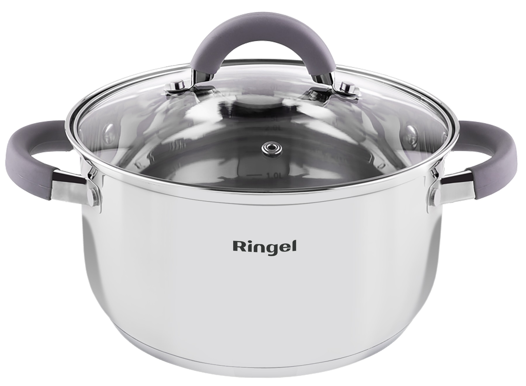 Каструля RINGEL Meyer 16 см (1.6 л) з кришкою (RG-2008-16)