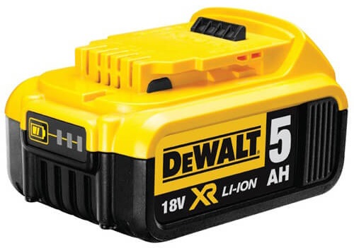 Акумулятор DeWalt DCB184, 18 В, 5 А/год