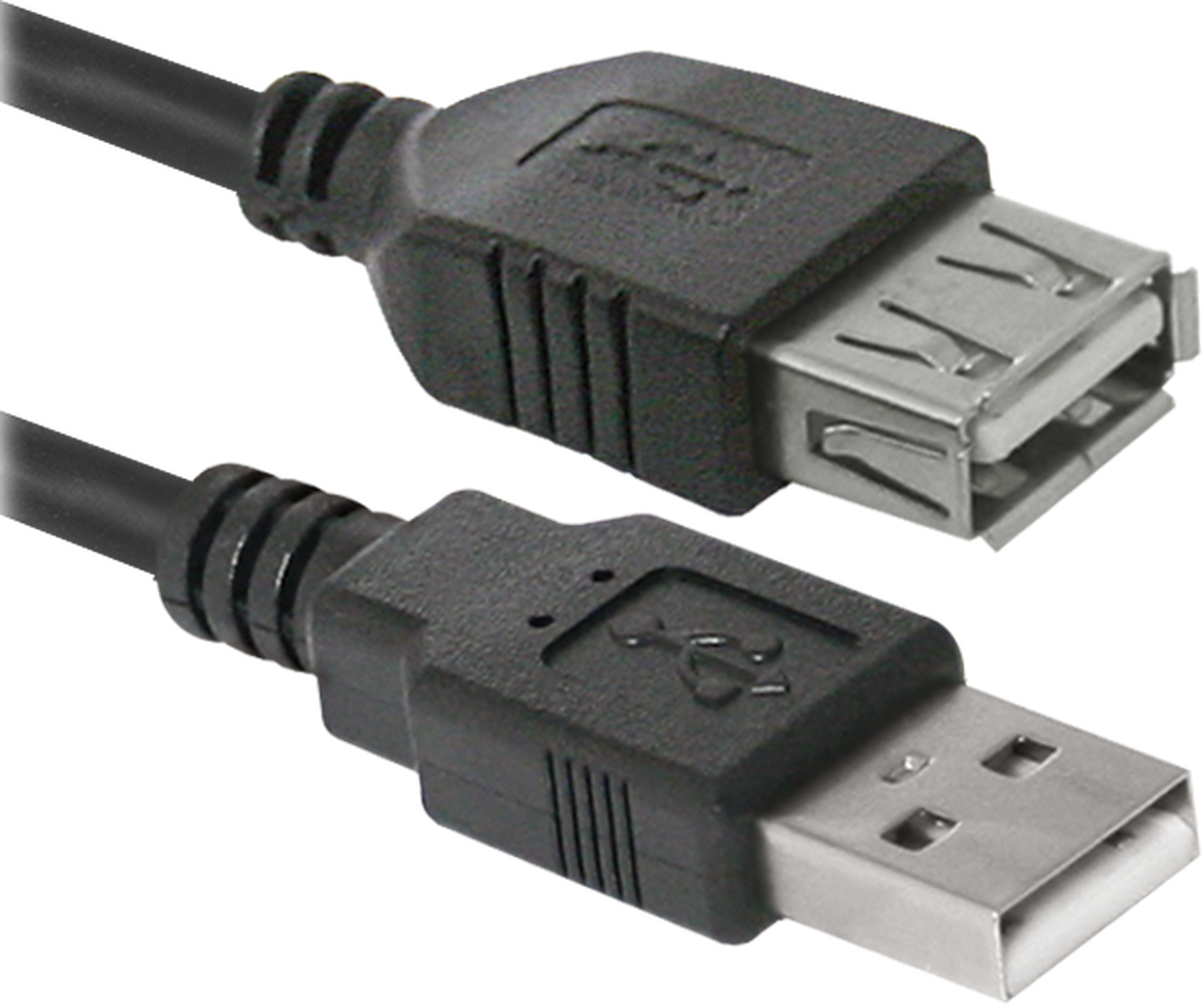Кабель DEFENDER USB02-10 USB2.0 AM-AF, 3м, пакет