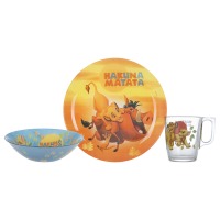 Набір посуду дит. LUMINARC DISNEY LION KING / НАБІР / 3 пр.короб (P9345) (1416245)