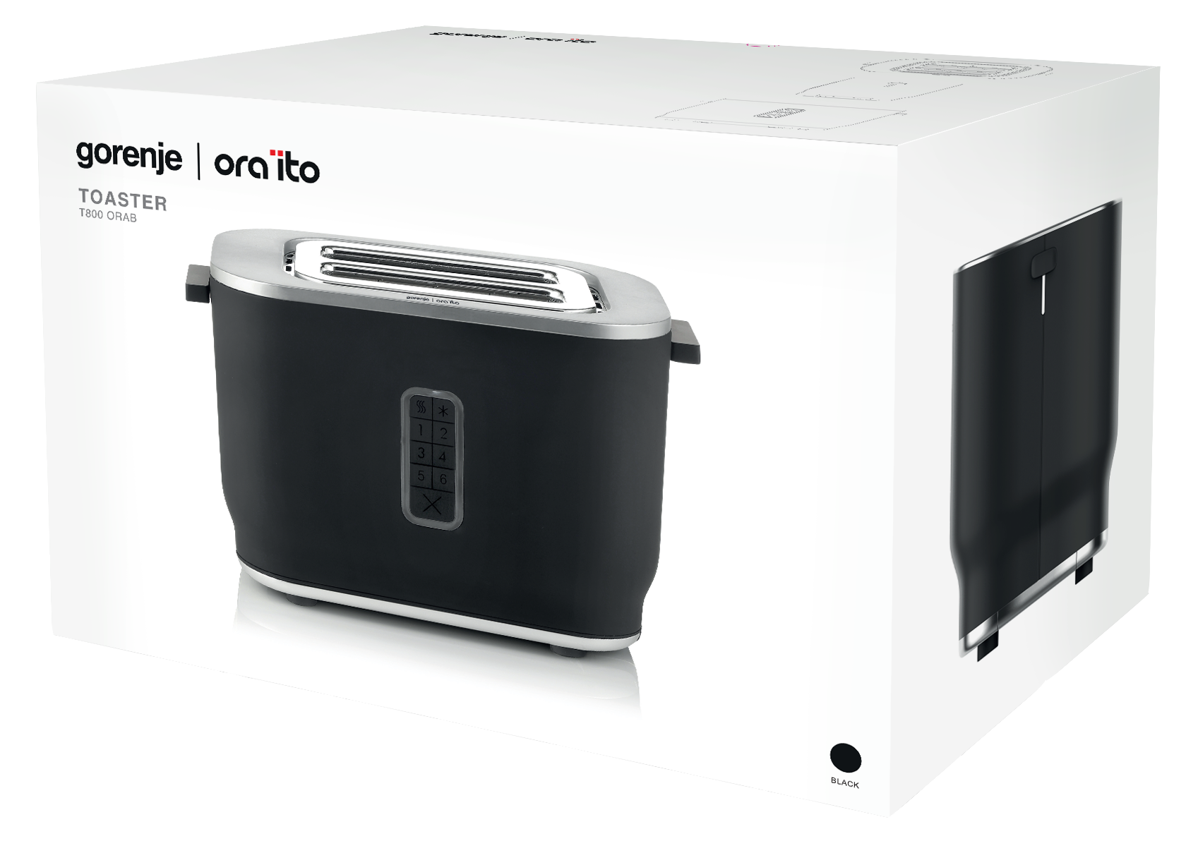 Тостер GORENJE T 800 ORAB (TA1049)