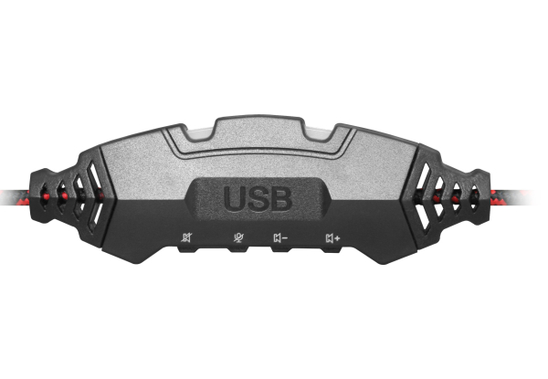 Гарнітура Defender Warhead G-450 Red-Black (64146) (6358195)