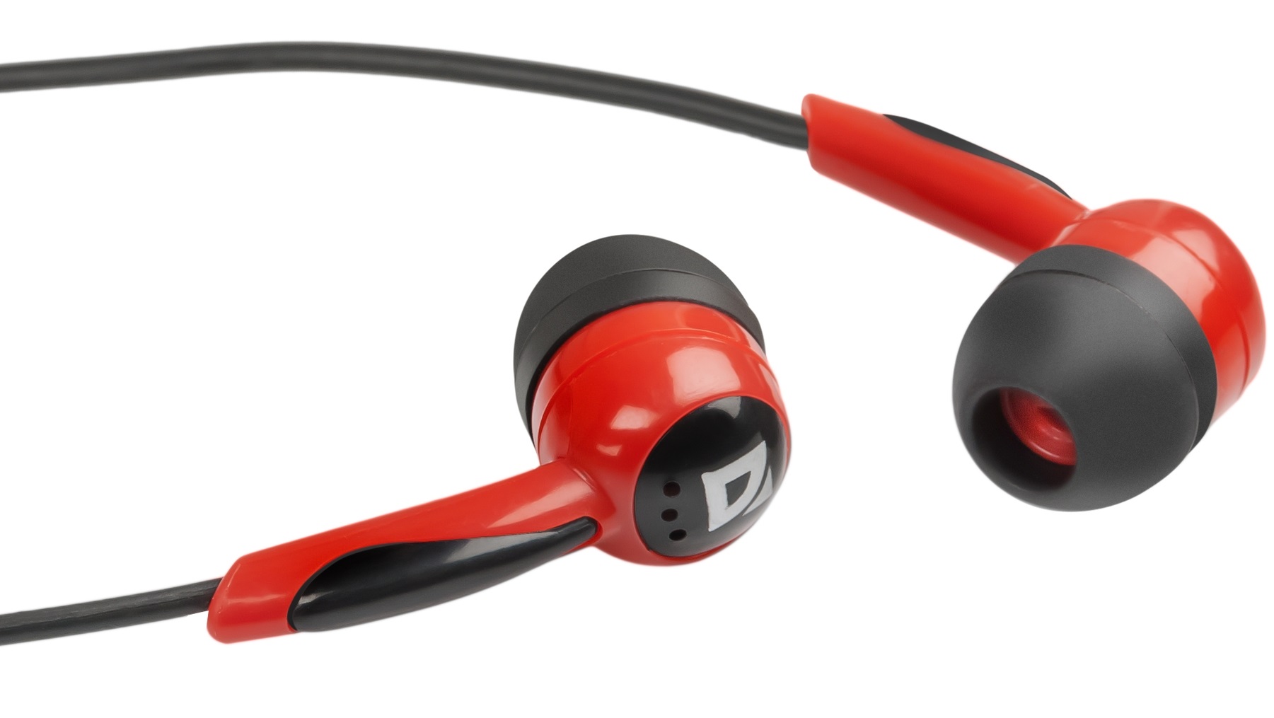 Навушники Defender Basic-604 Black-Red (63605) (6239436)