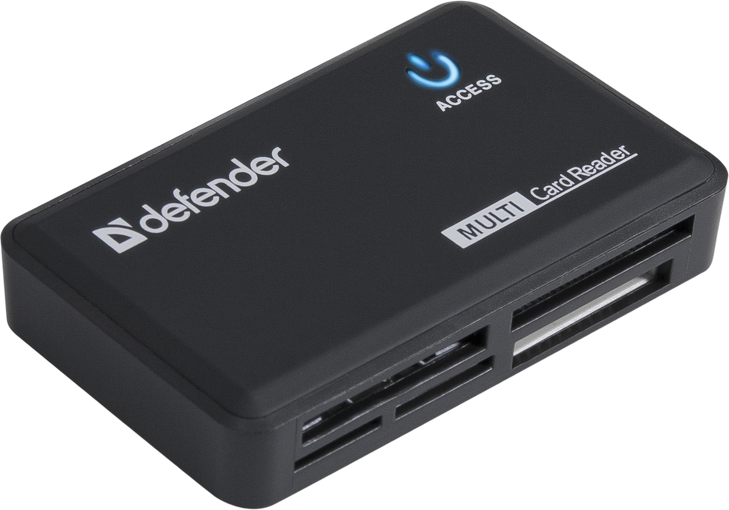 USB-хаб Defender Card Reader Optimus USB 2.0 Black (83501) (6054061)