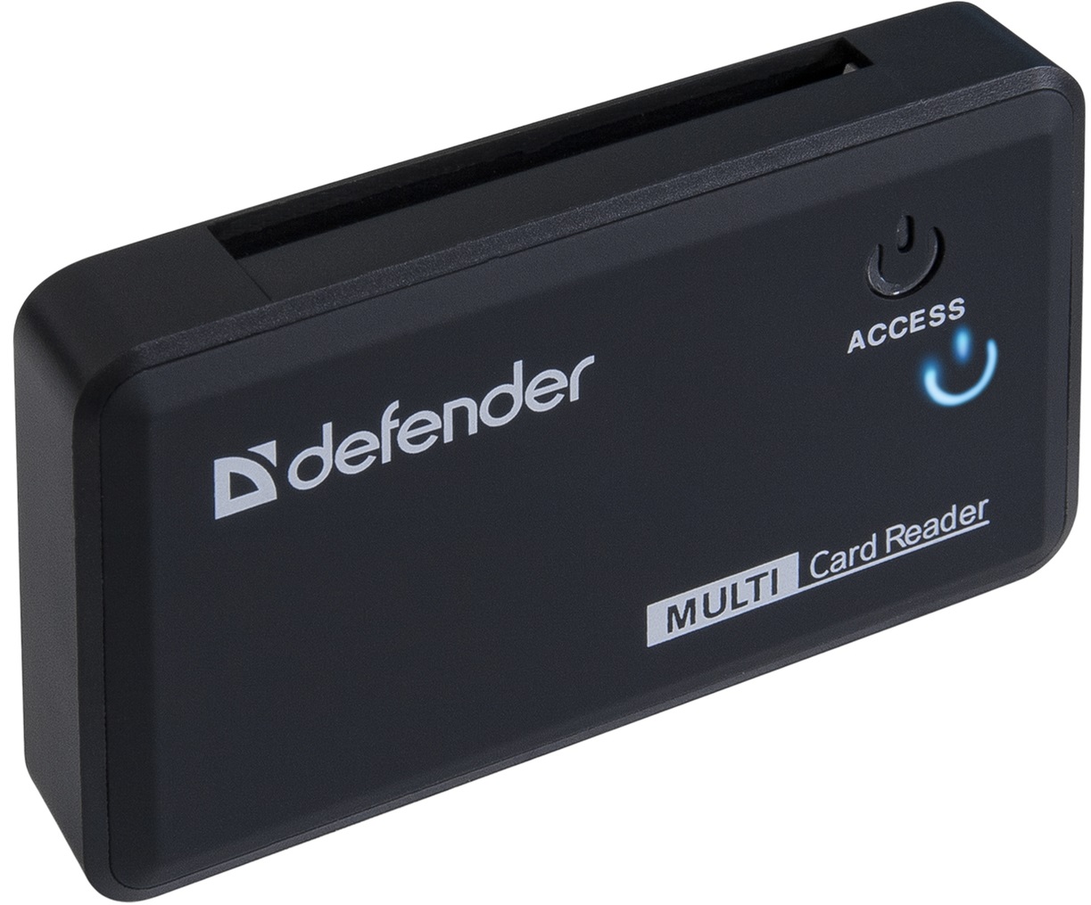 USB-хаб Defender Card Reader Optimus USB 2.0 Black (83501) (6054061)