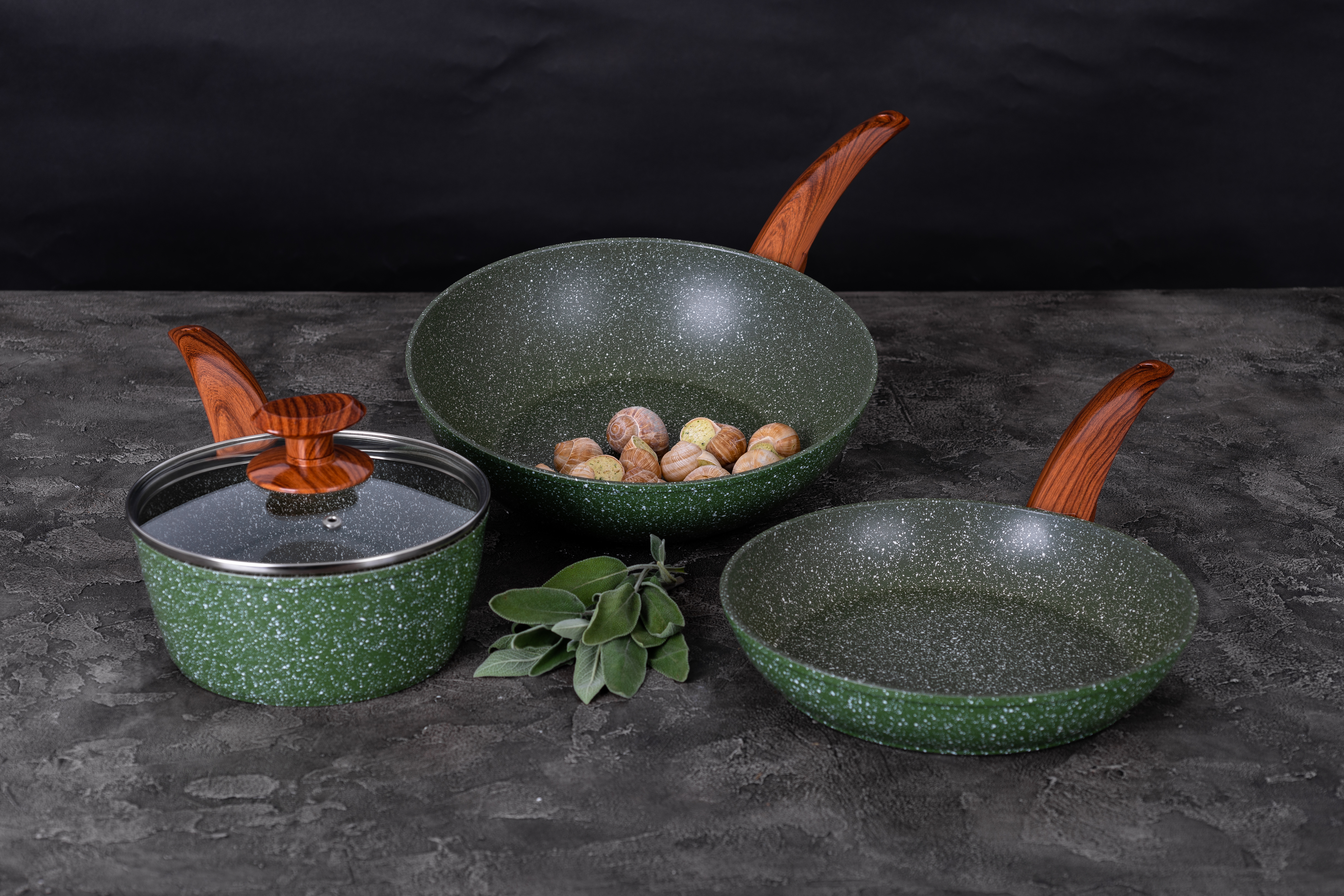 Ківш RINGEL Pesto 18 см з кришкою (RG-4137-18)