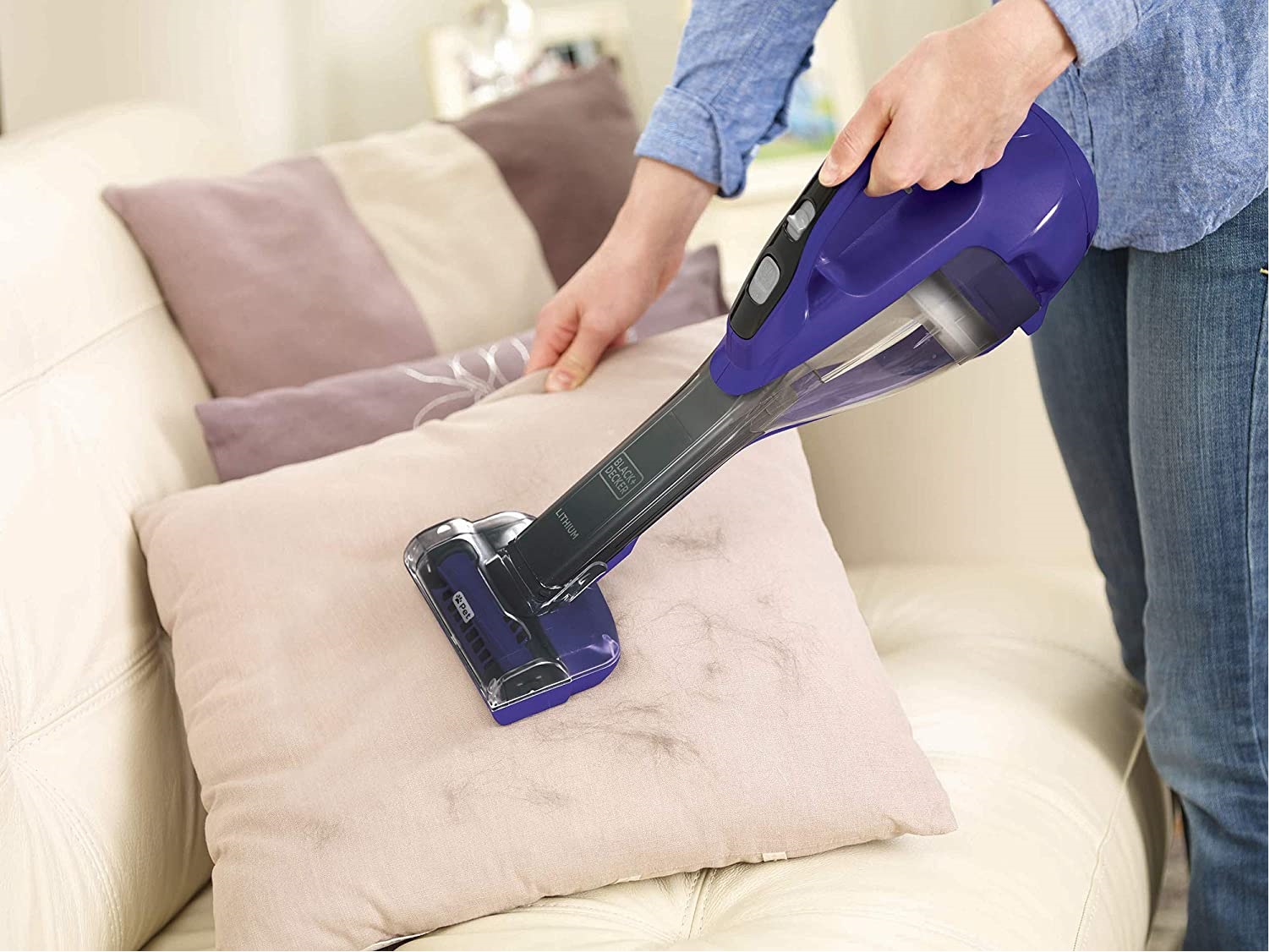 Портативний BLACK&DECKER акум. пилосос DVA325JP07
