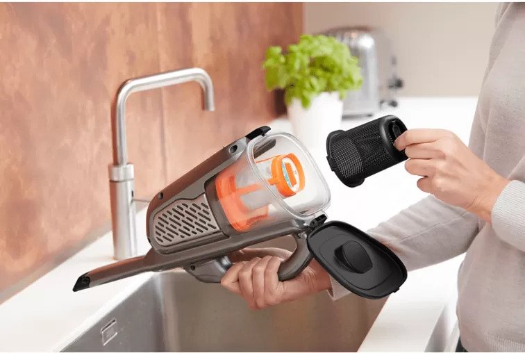 Портативний BLACK&DECKER акум. пилосос BHHV520BT